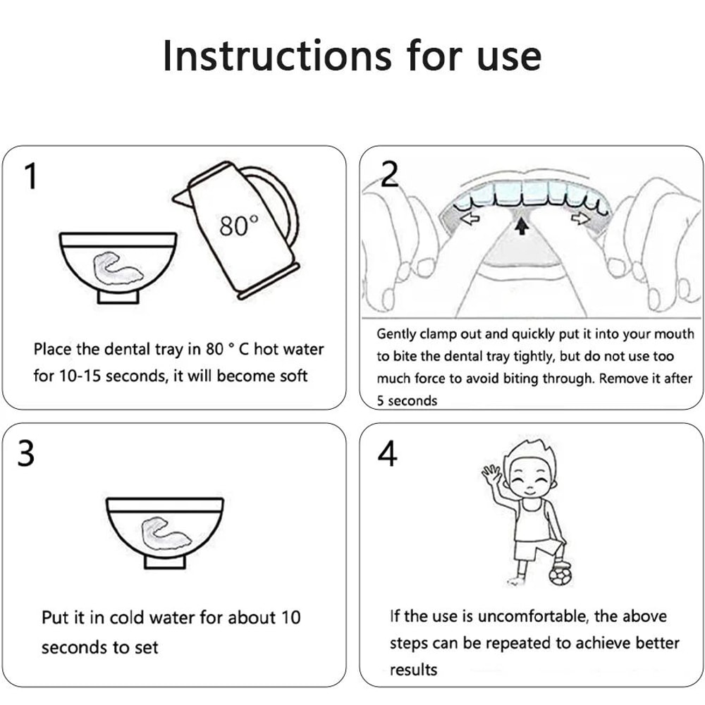 Custom Moldable Boxing Mouth Guard HeatFit Dental Protector For Sanda Training Combat Sports Gift 4
