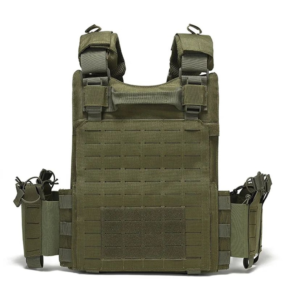 Tactical Training Vest With MOLLE Waterproof WearResistant QuickRelease Outdoor Utility Vest 2
