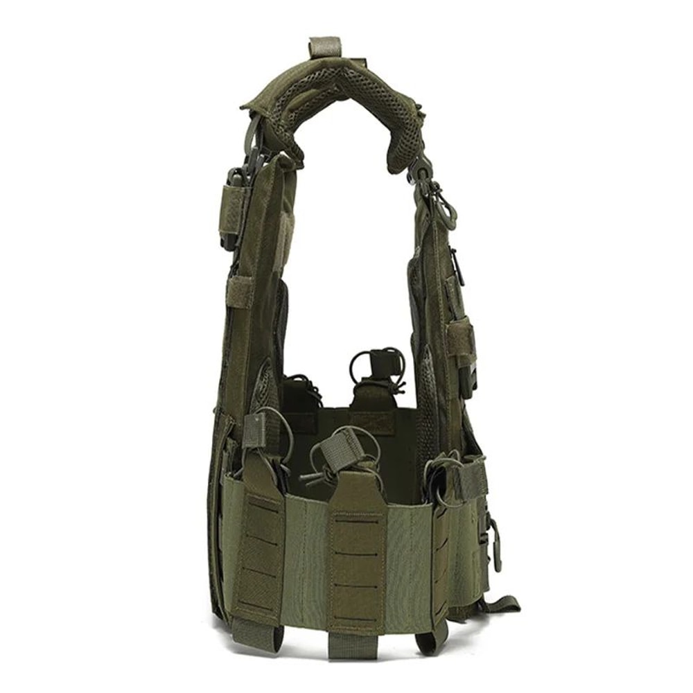 Tactical Training Vest With MOLLE Waterproof WearResistant QuickRelease Outdoor Utility Vest 3