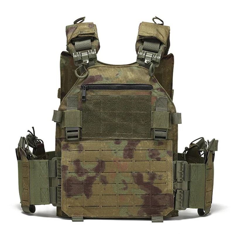 Tactical Training Vest With MOLLE Waterproof WearResistant QuickRelease Outdoor Utility Vest 8