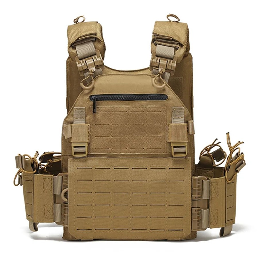 Tactical Training Vest With MOLLE Waterproof WearResistant QuickRelease Outdoor Utility Vest 9