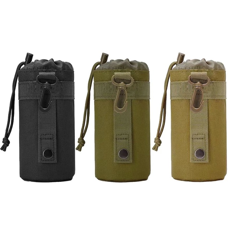MOLLE Water Bottle Pouch Outdoor Multifunctional Bottle Bag For Camping Hiking Cycling 0