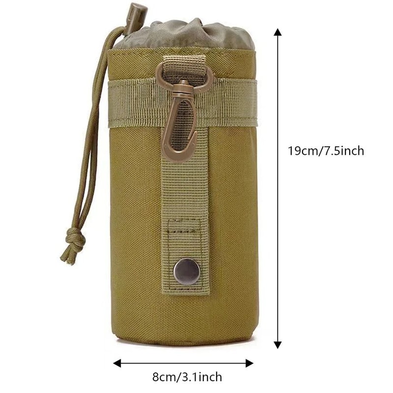 MOLLE Water Bottle Pouch Outdoor Multifunctional Bottle Bag For Camping Hiking Cycling 3
