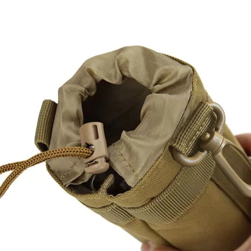 MOLLE Water Bottle Pouch Outdoor Multifunctional Bottle Bag For Camping Hiking Cycling 4