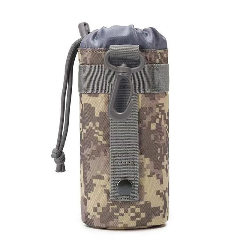 MOLLE Water Bottle Pouch Outdoor Multifunctional Bottle Bag For Camping Hiking Cycling 7