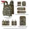 YAKEDA QuickRelease Tactical Training Vest Breathable WearResistant MOLLE Expandable Vest 5