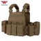 YAKEDA QuickRelease Tactical Training Vest Breathable WearResistant MOLLE Expandable Vest 6