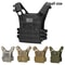 MOLLE Tactical Training JPC Vest Lightweight Multifunctional Outdoor Vest With US Flag Patch 2