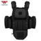 YAKEDA Tactical Training Vest With 5Pcs Equipment Bag Set Detachable Expandable Waterproof WearRe 6