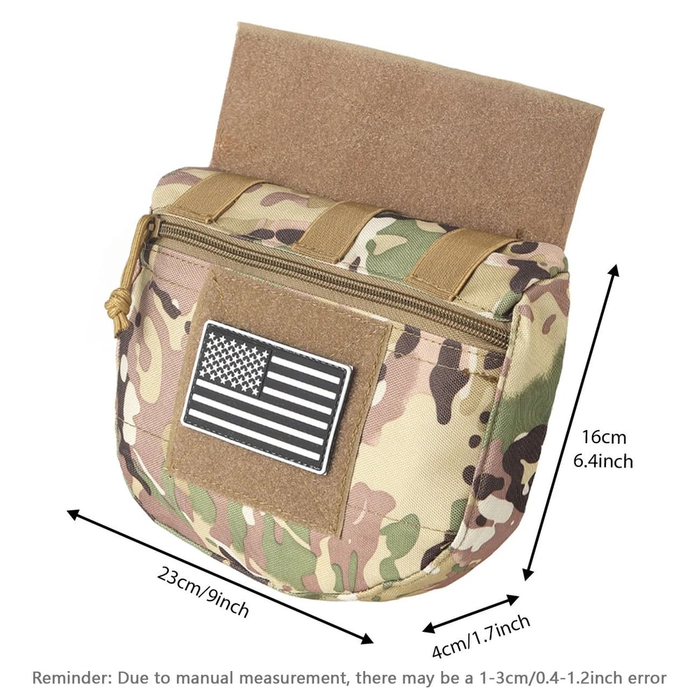 Tactical MOLLE Waist Bag Multifunctional Outdoor Utility Tool Pouch For Sports Vests 3