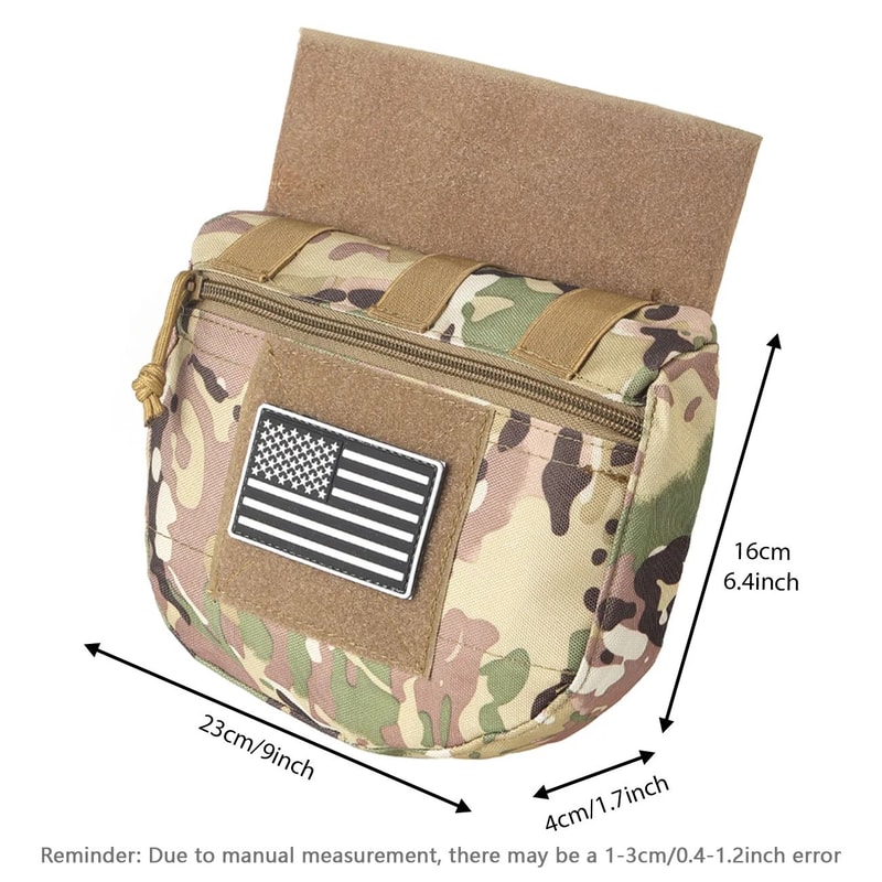 Tactical MOLLE Waist Bag Multifunctional Outdoor Utility Tool Pouch For Sports Vests 3