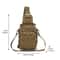 Tactical Camouflage Sling Chest Bag Outdoor Cycling Crossbody Utility Pack 3