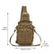 Tactical Camouflage Sling Chest Bag Outdoor Cycling Crossbody Utility Pack 3