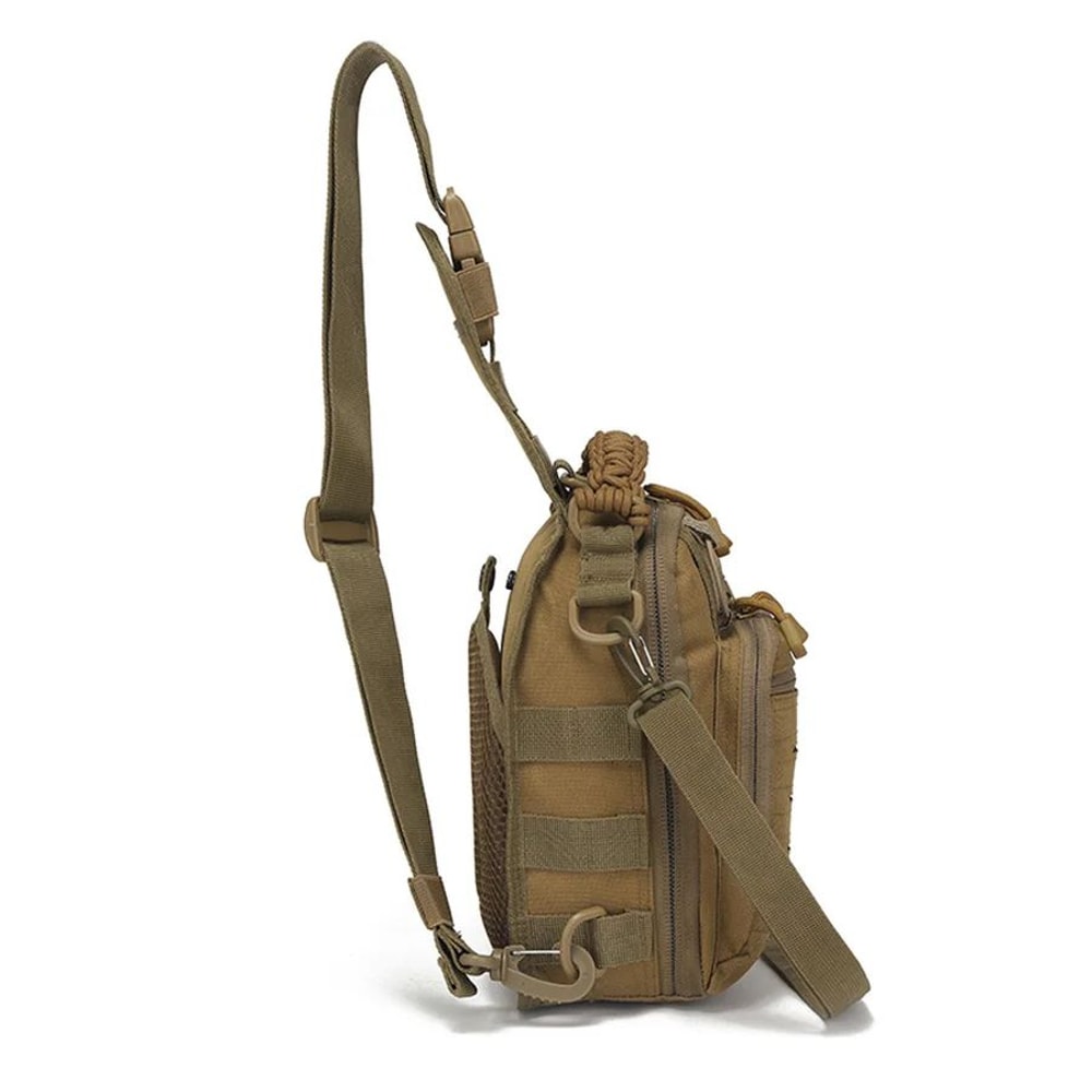 Tactical Camouflage Sling Chest Bag Outdoor Cycling Crossbody Utility Pack 4