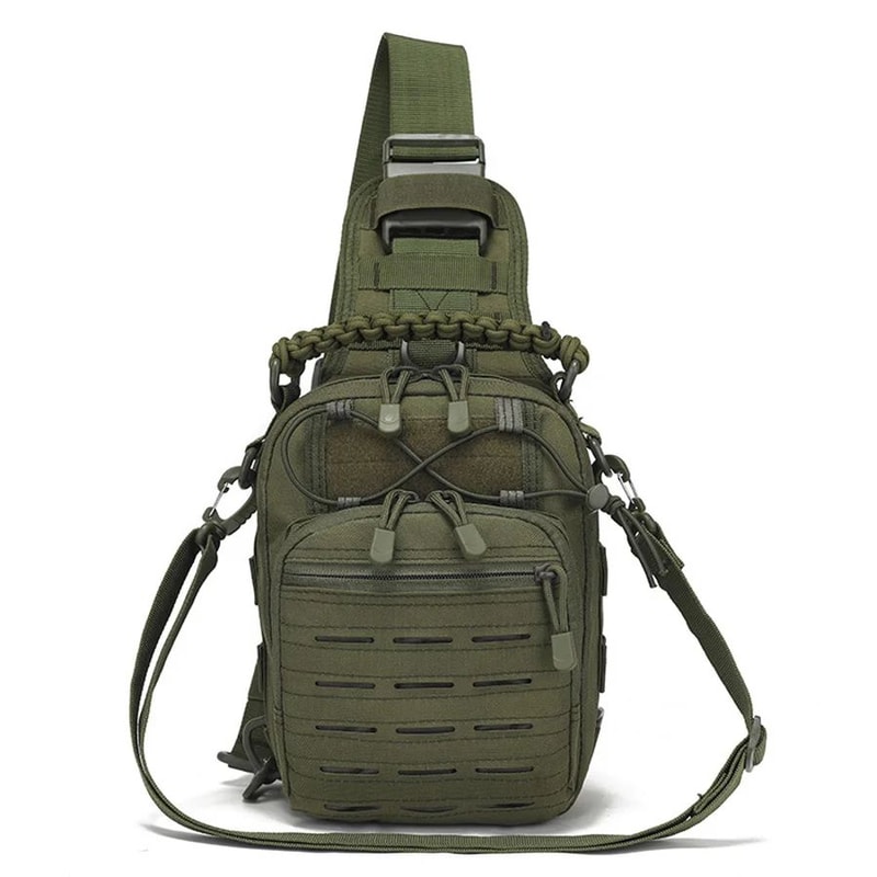 Tactical Camouflage Sling Chest Bag Outdoor Cycling Crossbody Utility Pack 6