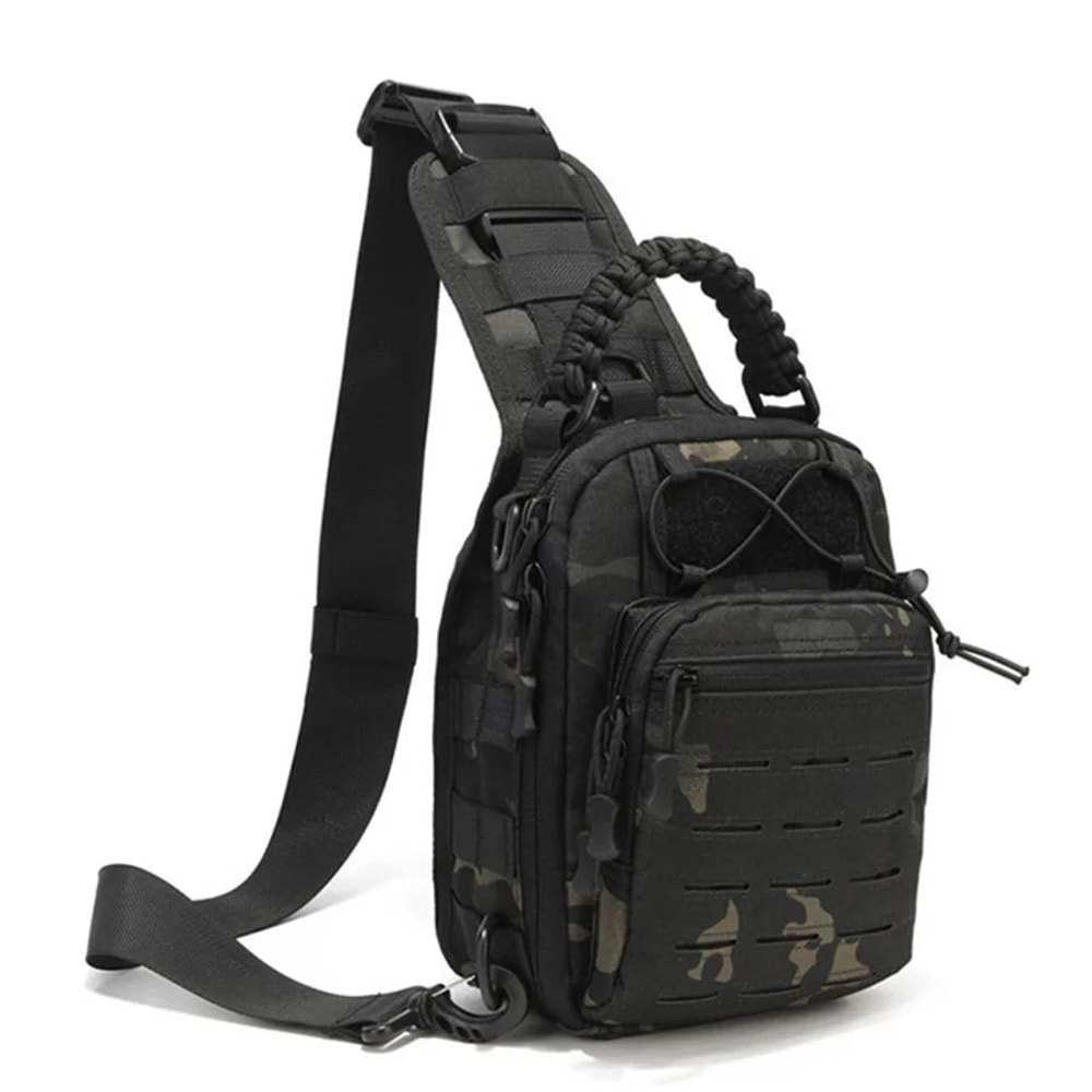 Tactical Camouflage Sling Chest Bag Outdoor Cycling Crossbody Utility Pack 12
