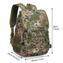 20l outdoor hiking backpack – lightweight multi-compartment daypack for camping & travel