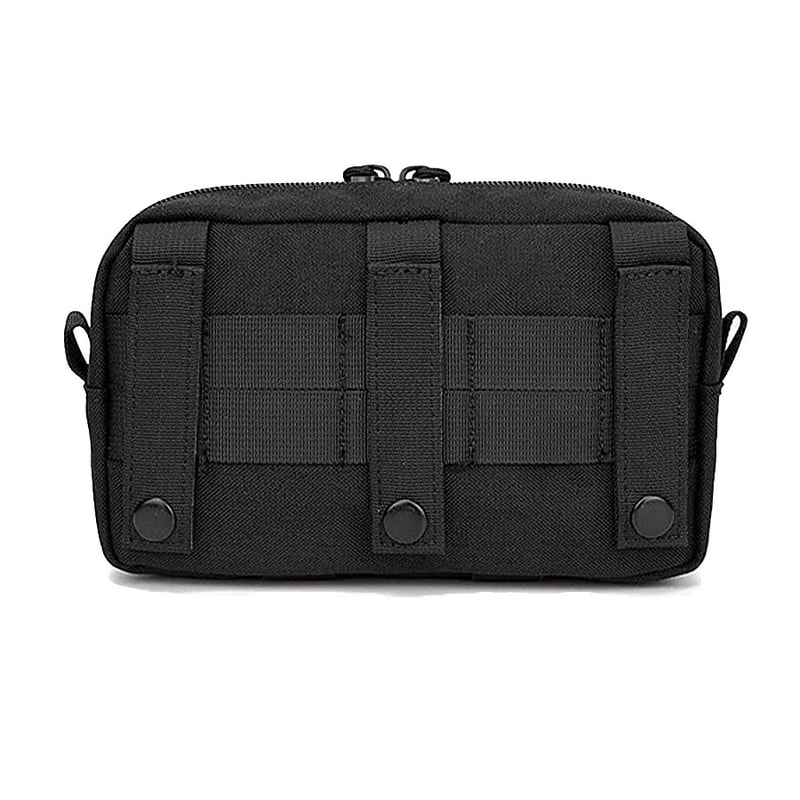 MOLLE EDC Waist Bag Woven MultiLayer Utility Storage Pouch For Outdoor Sports 2