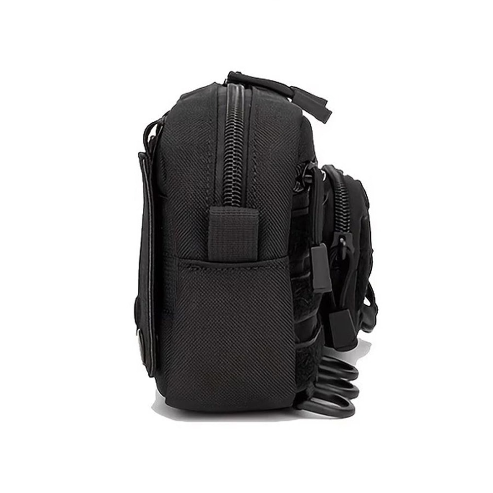 MOLLE EDC Waist Bag Woven MultiLayer Utility Storage Pouch For Outdoor Sports 3