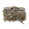 MOLLE EDC Waist Bag Woven MultiLayer Utility Storage Pouch For Outdoor Sports 8