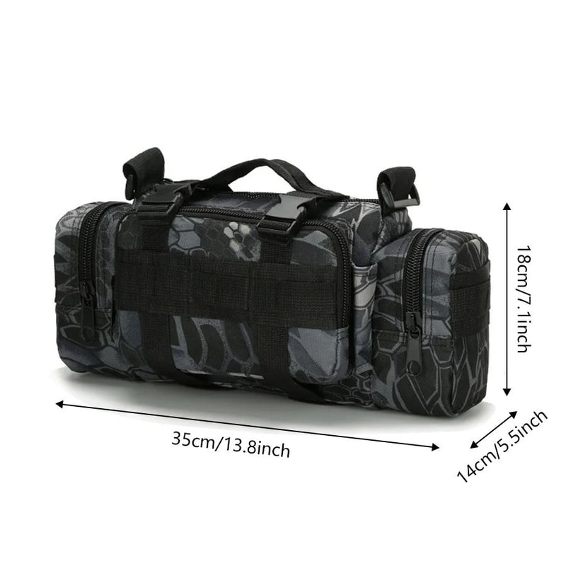 Waterproof Outdoor Waist Bag MultiFunctional Fishing Running Camera Utility Pack 5