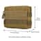 MOLLE Outdoor EDC Tool Pouch Vest Backpack Belt Hanging Utility Kit 4