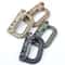 HeavyDuty Mountaineering DType Buckle Outdoor Climbing Hiking Camping Gear Clip 0