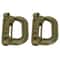 HeavyDuty Mountaineering DType Buckle Outdoor Climbing Hiking Camping Gear Clip 7