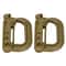 HeavyDuty Mountaineering DType Buckle Outdoor Climbing Hiking Camping Gear Clip 9