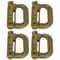 HeavyDuty Mountaineering DType Buckle Outdoor Climbing Hiking Camping Gear Clip 11