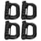 HeavyDuty Mountaineering DType Buckle Outdoor Climbing Hiking Camping Gear Clip 12