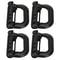 HeavyDuty Mountaineering DType Buckle Outdoor Climbing Hiking Camping Gear Clip 12