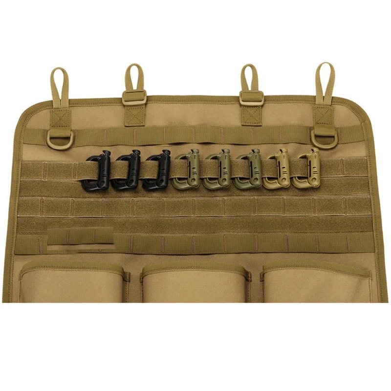 HeavyDuty Mountaineering DType Buckle Outdoor Climbing Hiking Camping Gear Clip 6