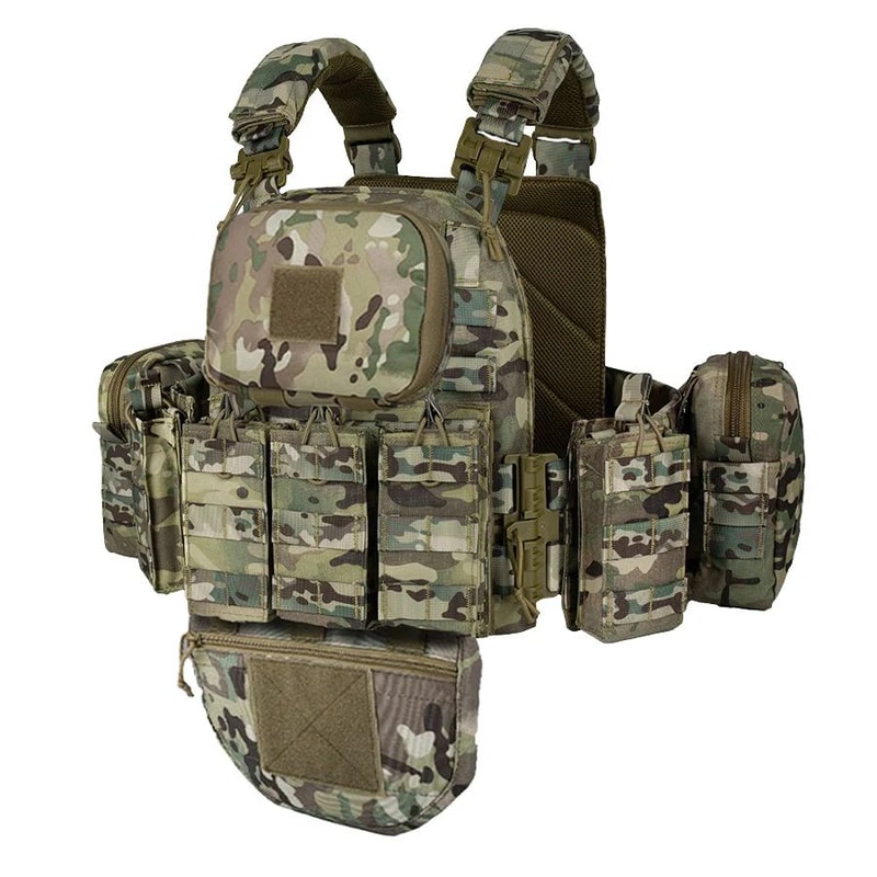 QuickRelease Tactical Training Vest MOLLE Multifunction Outdoor Utility Equipment Vest 1