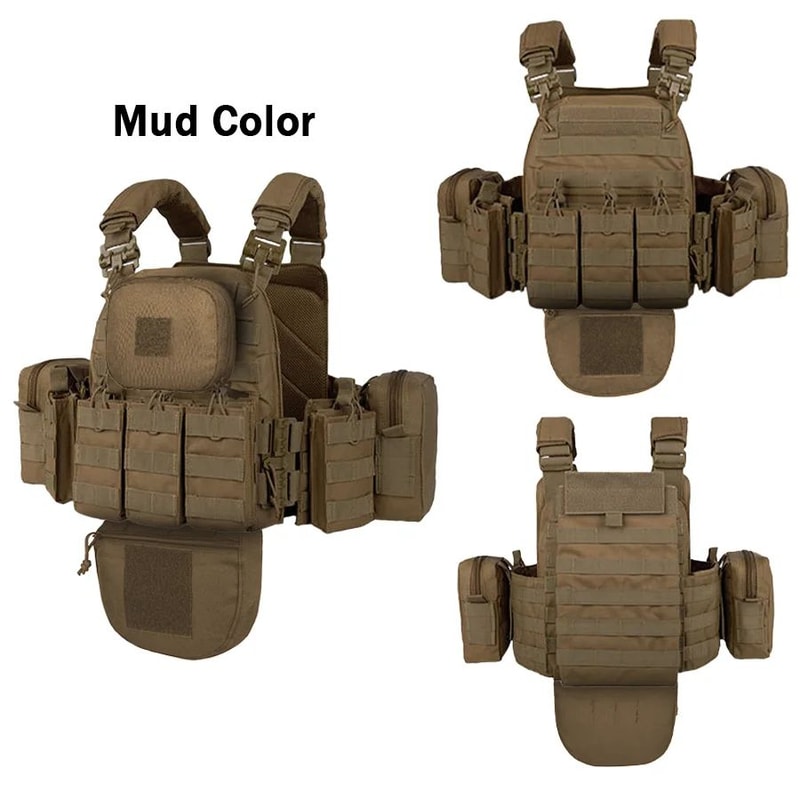 QuickRelease Tactical Training Vest MOLLE Multifunction Outdoor Utility Equipment Vest 6