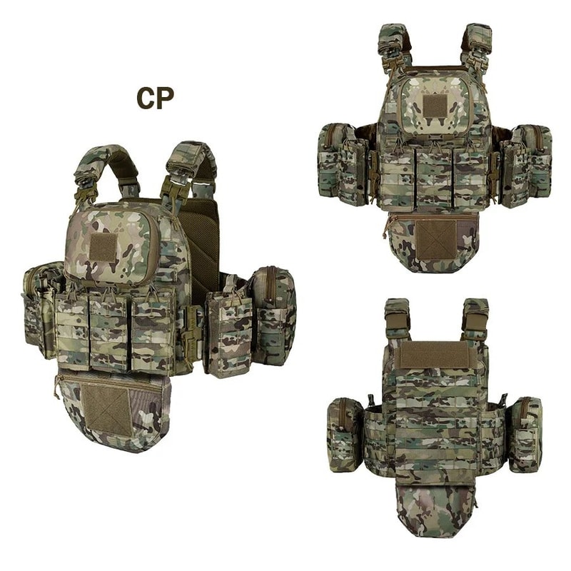 QuickRelease Tactical Training Vest MOLLE Multifunction Outdoor Utility Equipment Vest 8