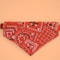 Adjustable Pet Triangle Bandana Cute Printed Dog Cat Saliva Scarf With Collar Strap 8