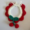 Christmas Pet Collar Scarf Lace Knitted Wool Neckwear For Cats Dogs Festive Holiday Accessory 12