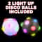 LED Glowing Dog Toy Ball Flashing Elastic LightUp Ball For Puppies Small Dogs Cats 1