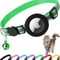 AirTag Cat Collar With Holder Cute Reflective Breakaway Kitten Collar With Bell 8