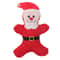 Christmas Plush Squeaky Dog Toy Santa Elk Gingerbread Chew Toy For Dogs Cats 7