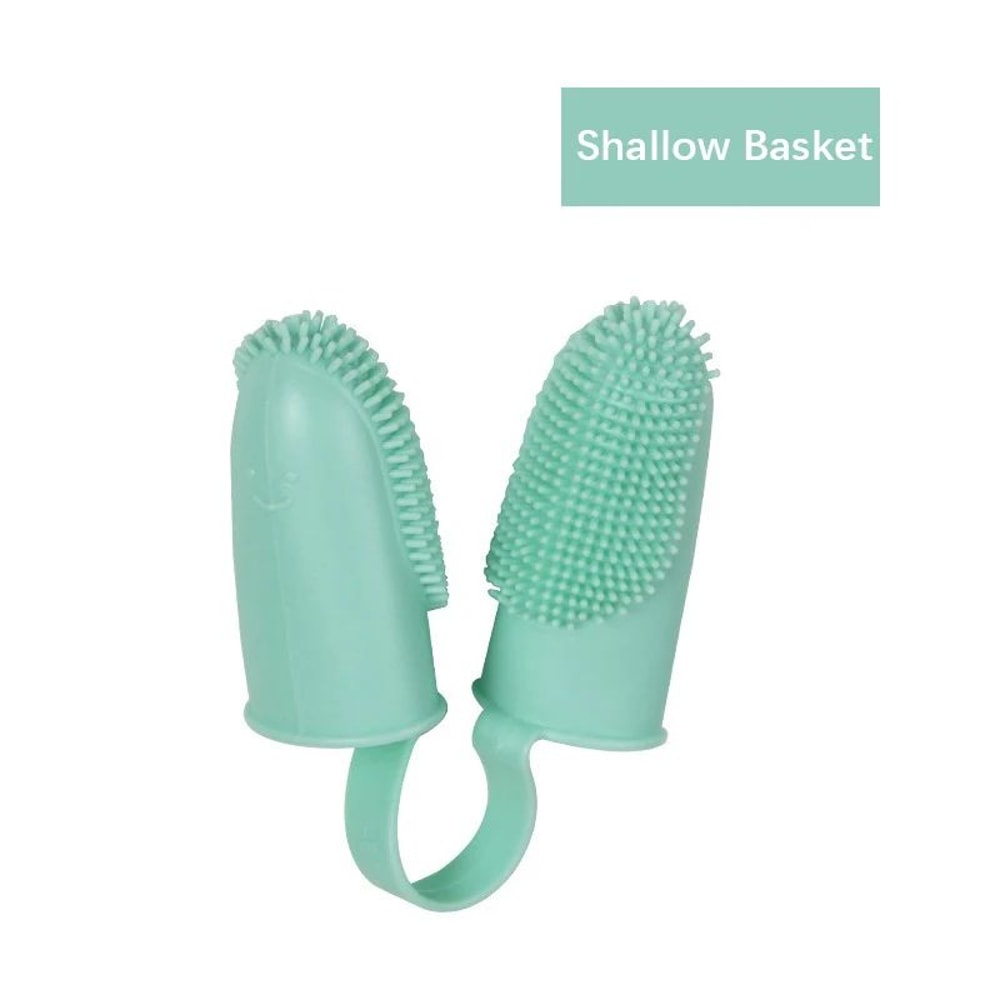 DualFinger Dog Toothbrush Set Flexible Silicone Pet Oral Cleaning Brush Safe NonToxic EasyClean De 7