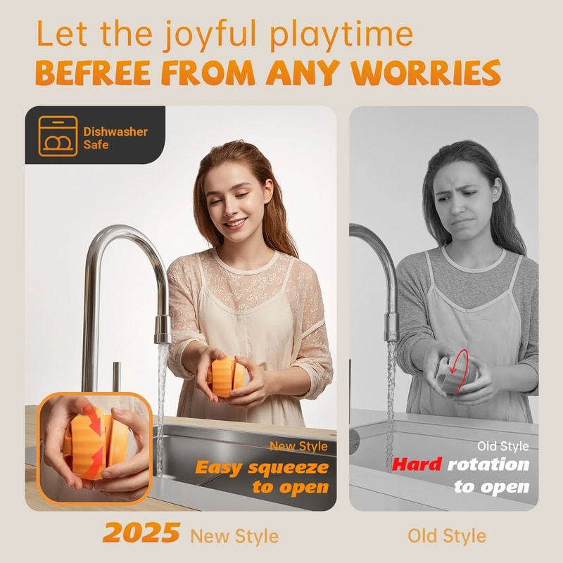 Interactive Dog Treat Mold Toy Silicone Enrichment Toy For Boredom Relief Healthy Frozen Treats Fo 1