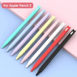 silicone apple pencil 2 case – anti-slip & anti-drop cartoon stylus cover, soft protective sleeve