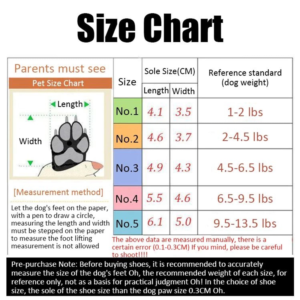 Soft Plush Pet Snow Boots Warm Washable Winter Shoes For Small Dogs Cats 1