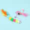 7 Pcs Hanging Cat Toy Set Sticky Disc Door Teaser With Elastic Rope For Interactive Play 5
