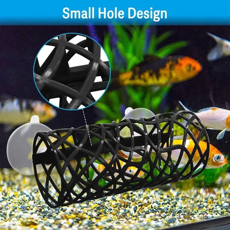 Betta Fish Cave Hideout With Hammock Hollow Tunnel Aquarium Decoration For Shrimp Crayfish 3
