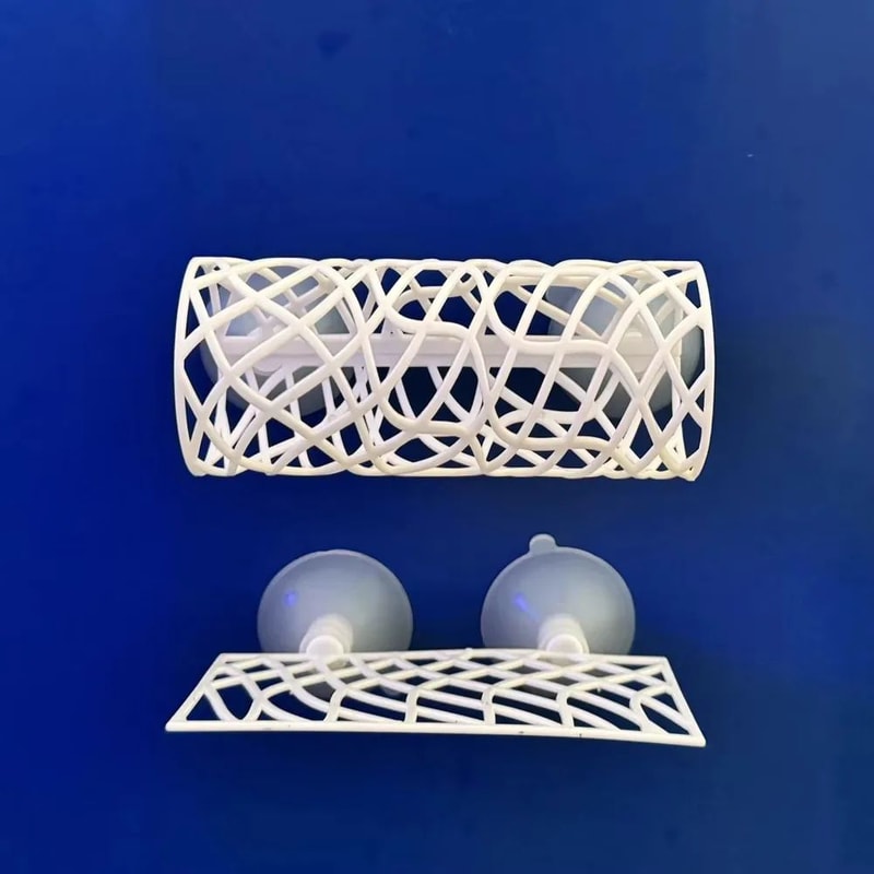 Betta Fish Cave Hideout With Hammock Hollow Tunnel Aquarium Decoration For Shrimp Crayfish 7