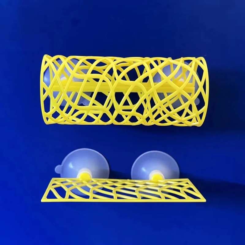 Betta Fish Cave Hideout With Hammock Hollow Tunnel Aquarium Decoration For Shrimp Crayfish 10