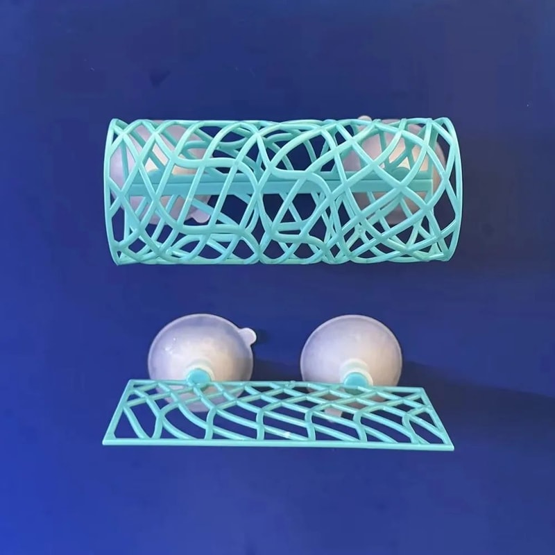 Betta Fish Cave Hideout With Hammock Hollow Tunnel Aquarium Decoration For Shrimp Crayfish 9